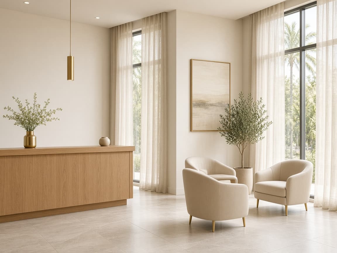 Reception lobby