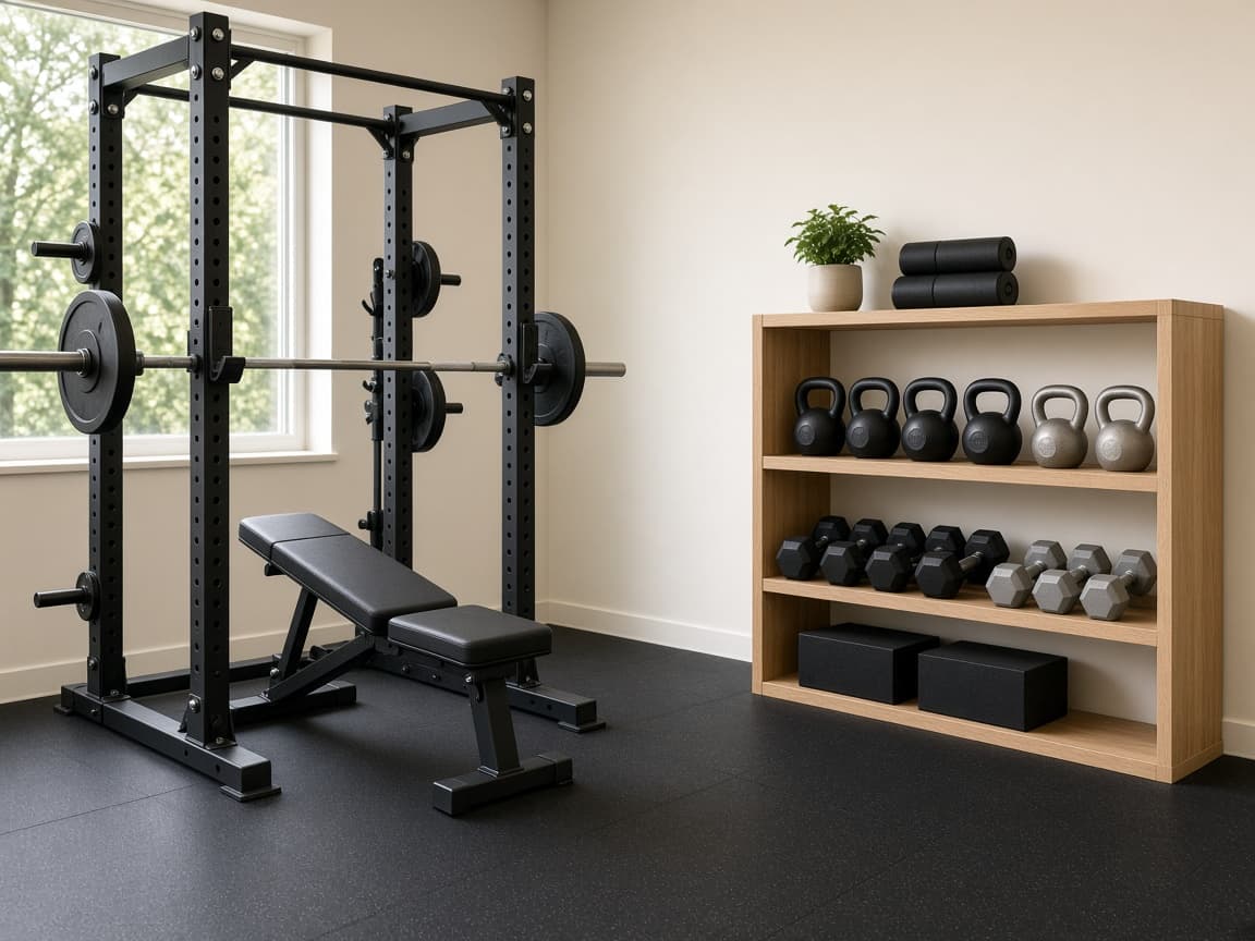 Strength training area